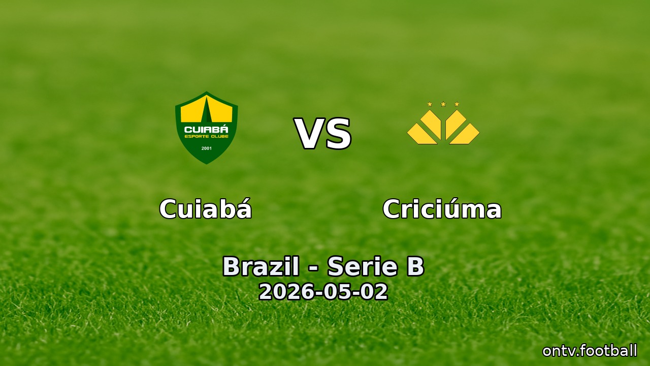 Cuiabá vs Criciúma