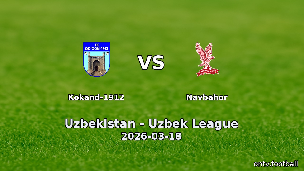 Kokand-1912 vs Navbahor