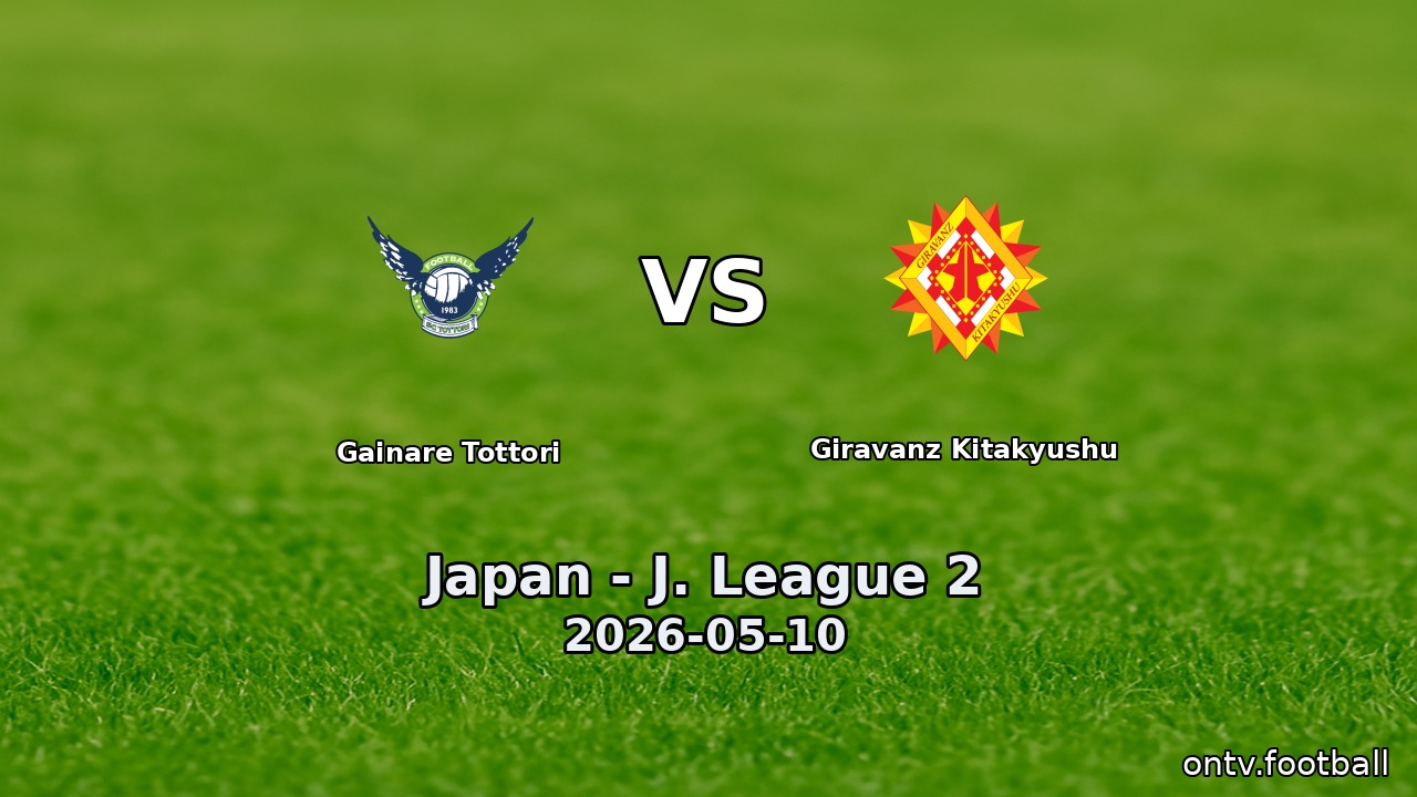 Gainare Tottori vs Giravanz Kitakyushu