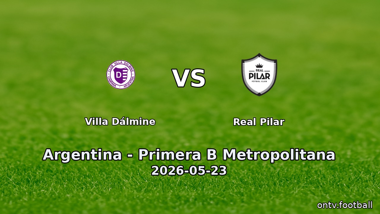 Villa Dálmine vs Real Pilar
