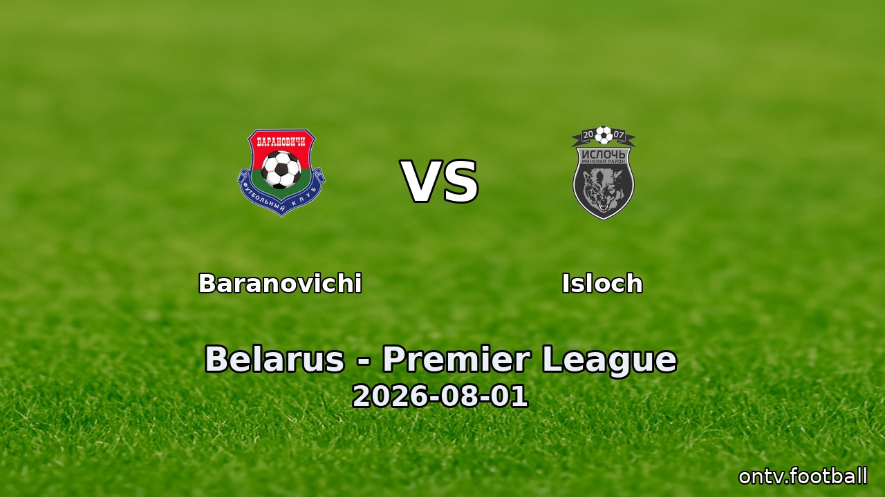 Baranovichi vs Isloch