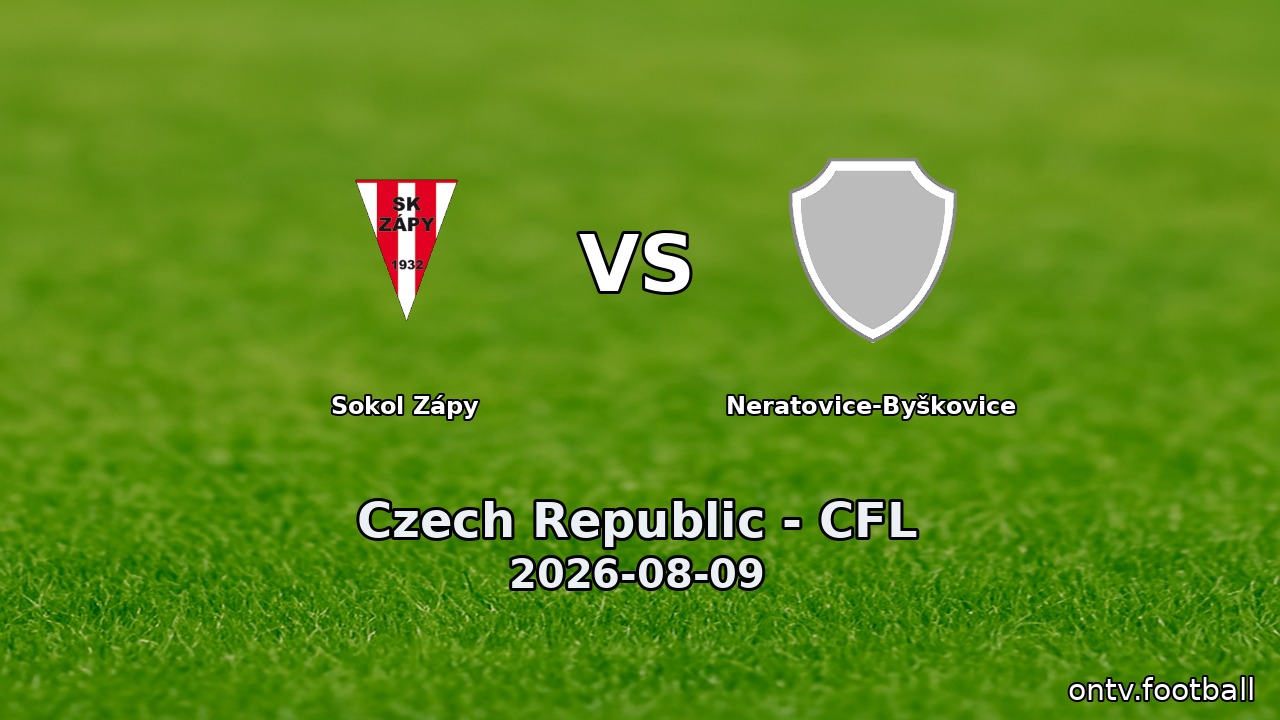 Sokol Zápy vs Neratovice-Byškovice