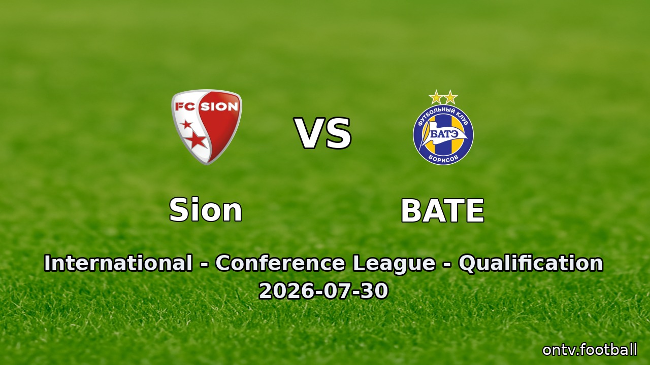 Sion vs BATE