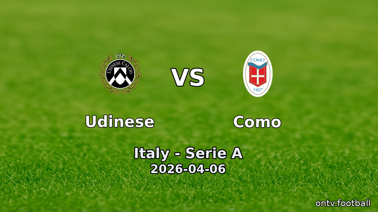 Udinese vs Como