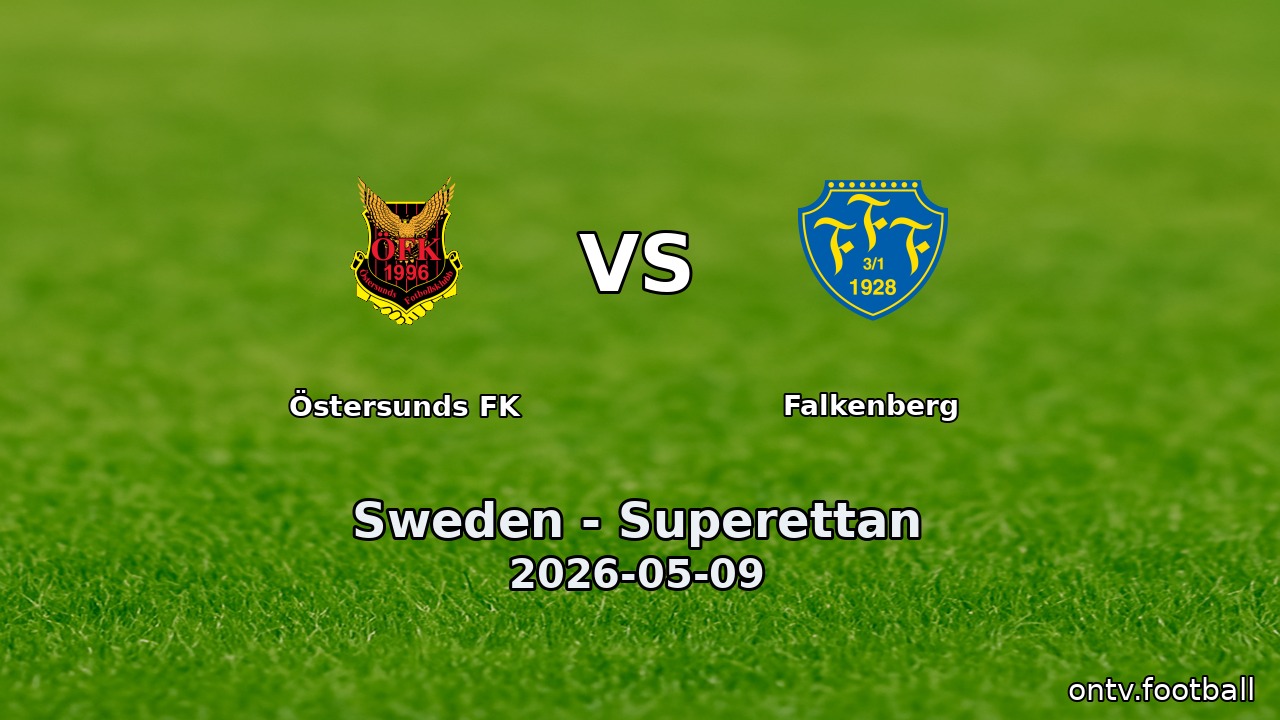Östersunds FK vs Falkenberg