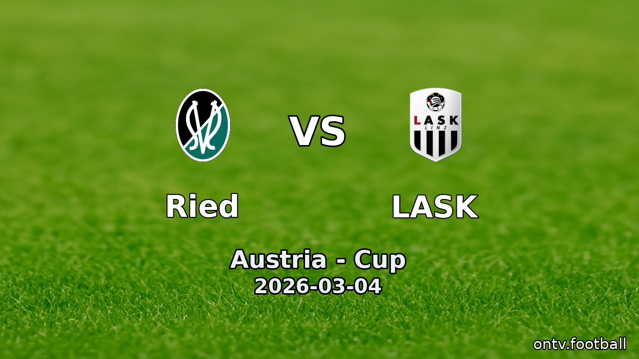 Ried vs LASK
