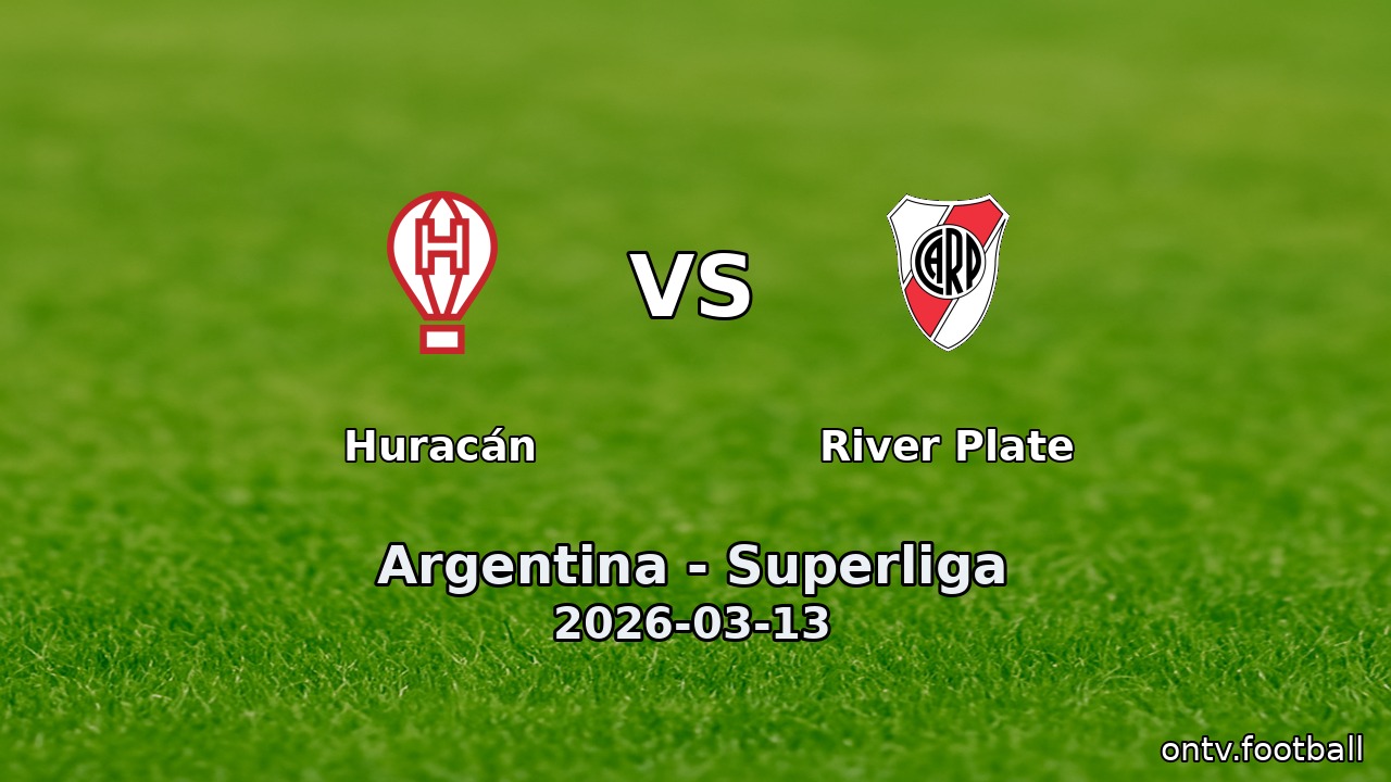 Huracán vs River Plate