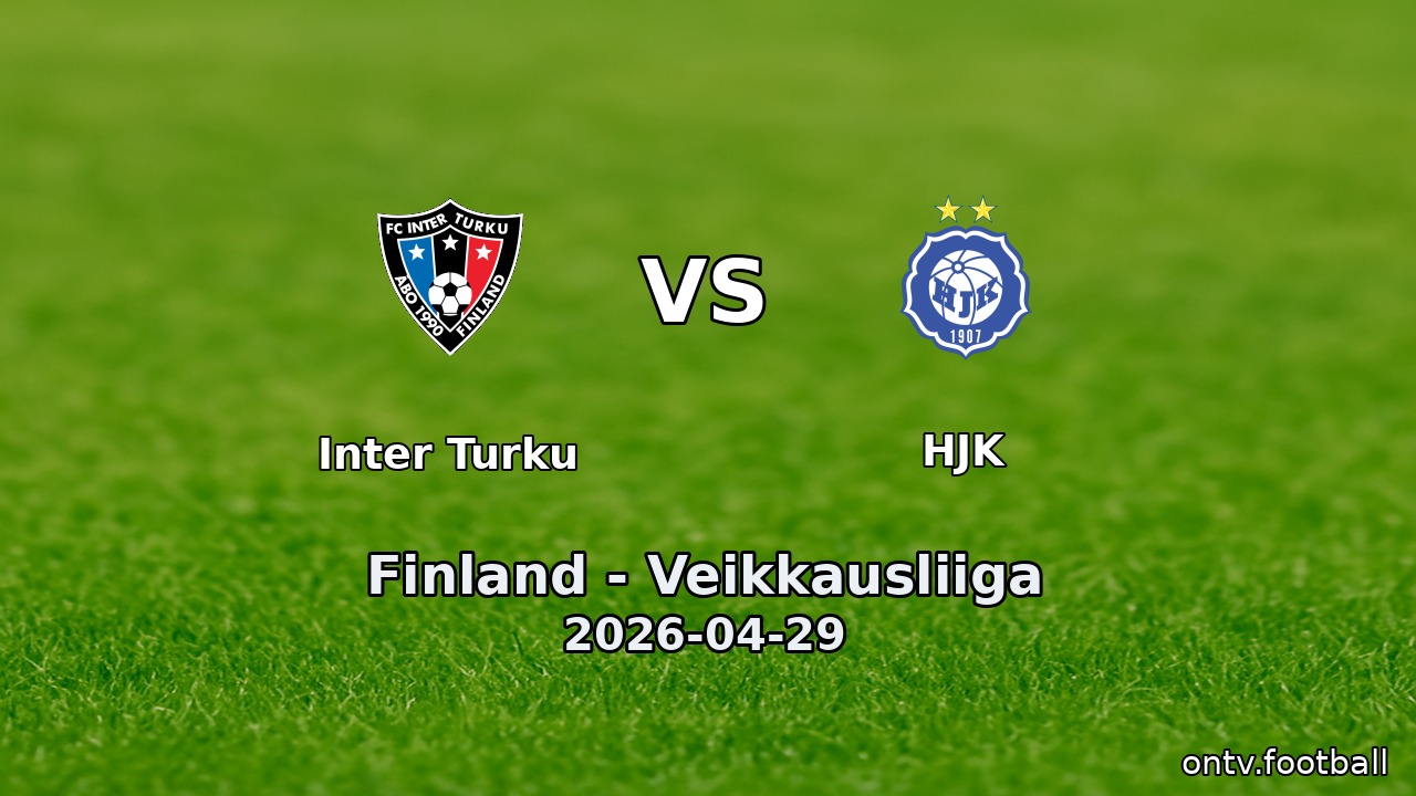 Inter Turku vs HJK