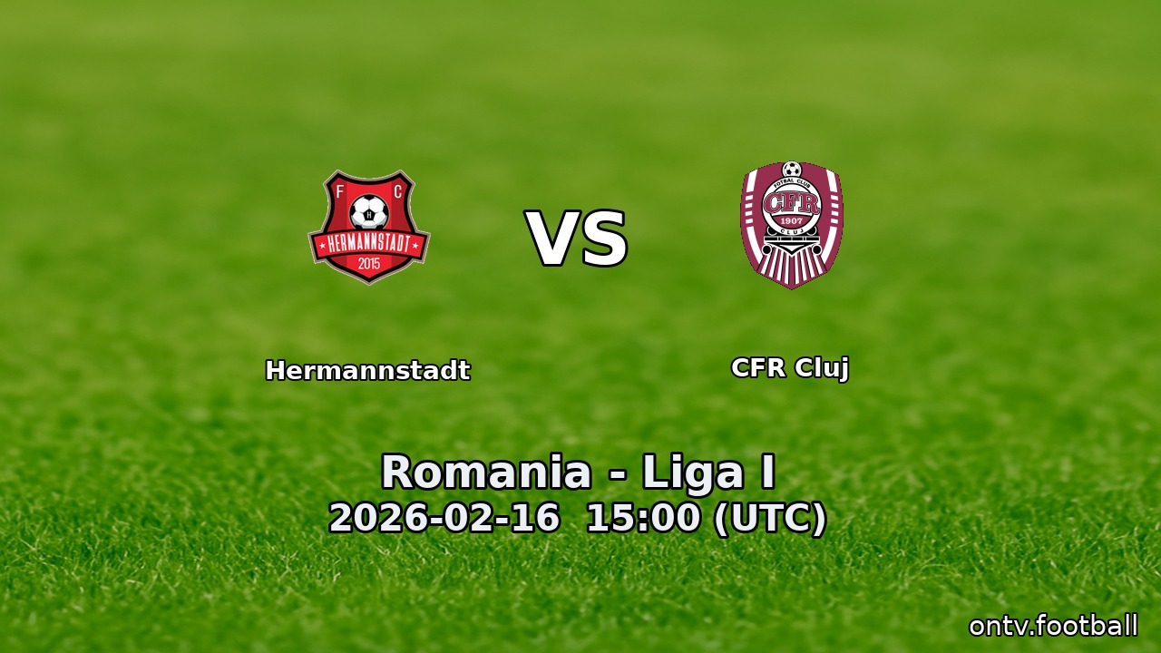 Hermannstadt vs CFR Cluj