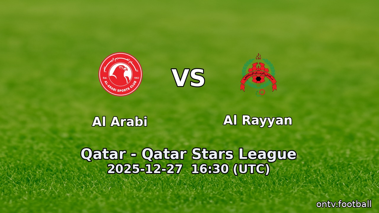 Al Arabi vs Al Rayyan