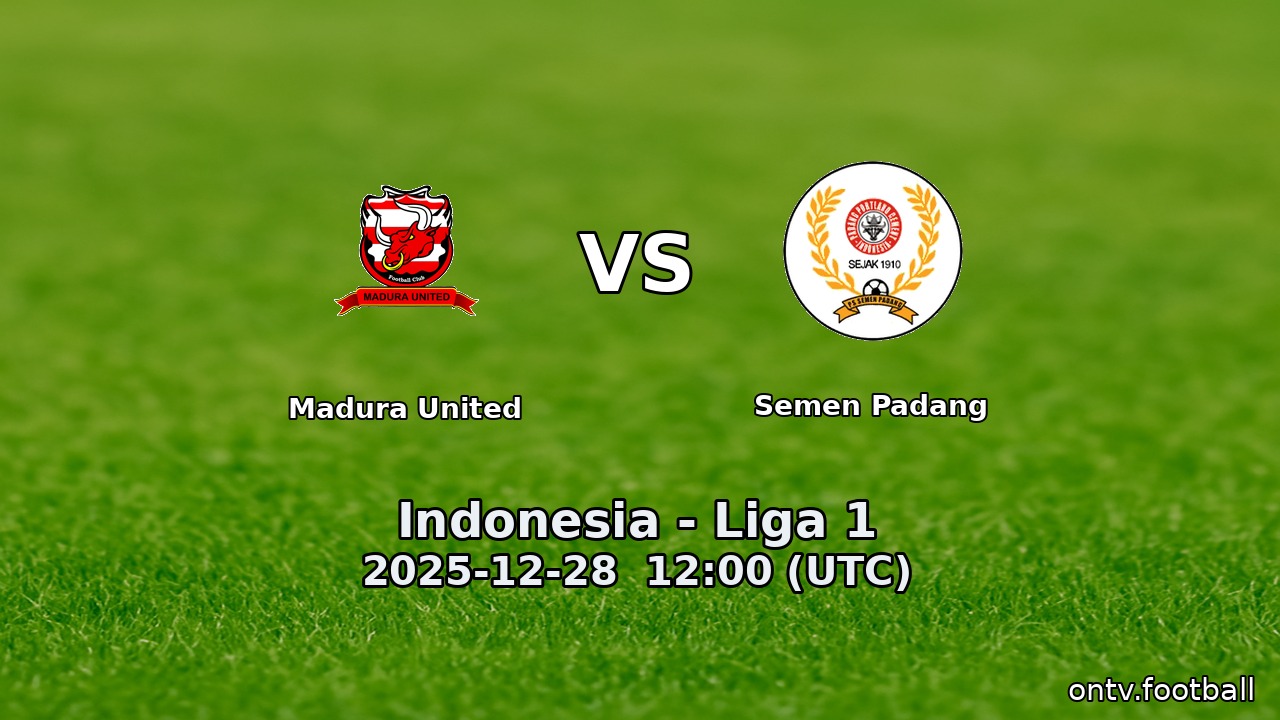 Madura United vs Semen Padang