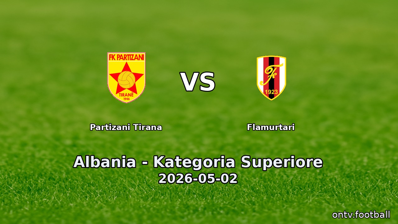 Partizani Tirana vs Flamurtari