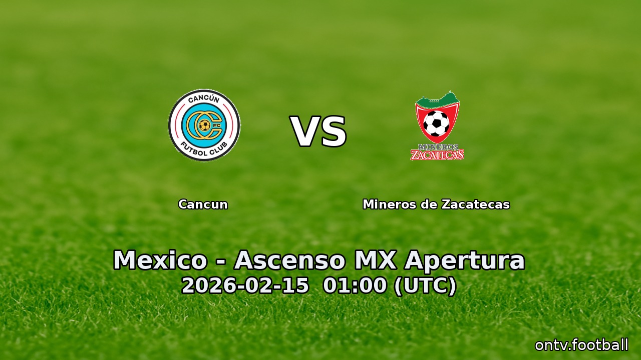 Cancun vs Mineros de Zacatecas