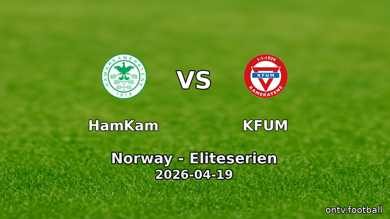 HamKam vs KFUM