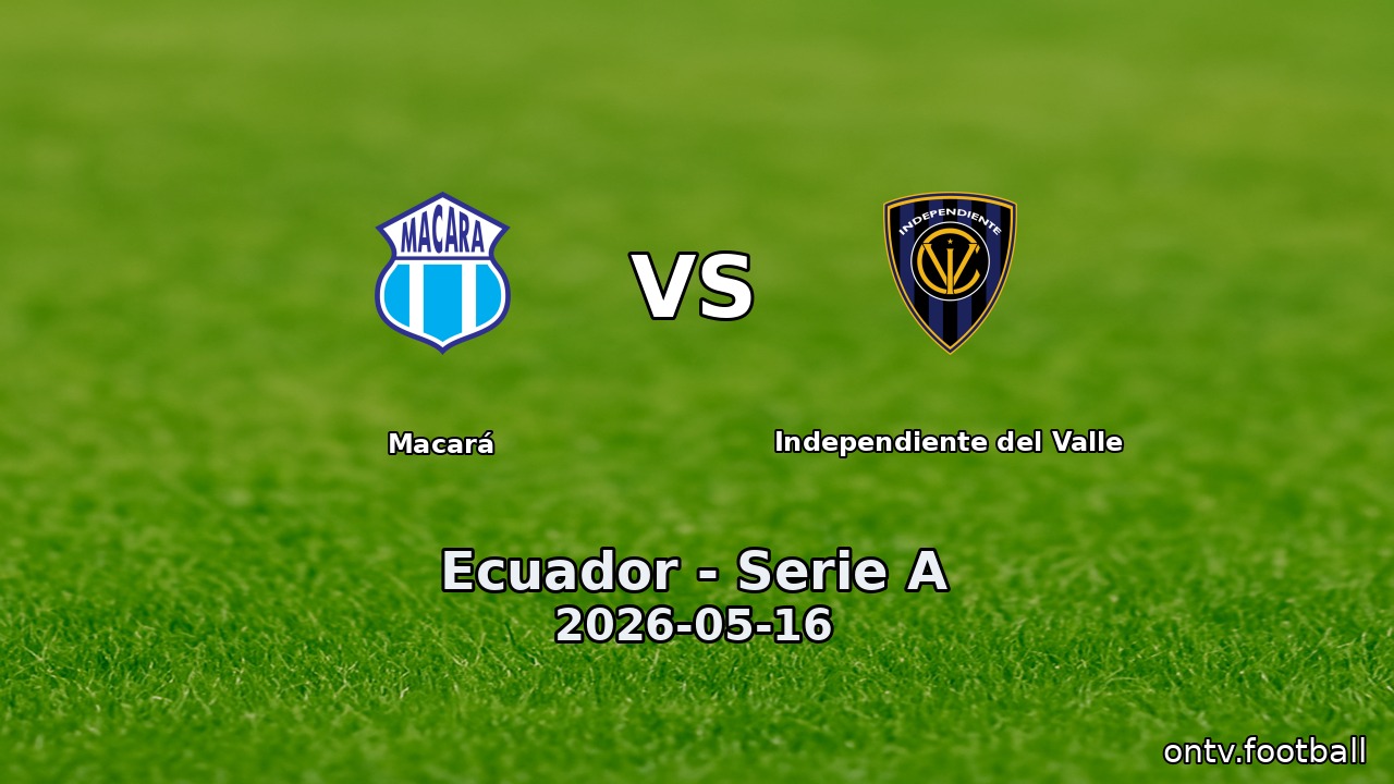 Macará vs Independiente del Valle