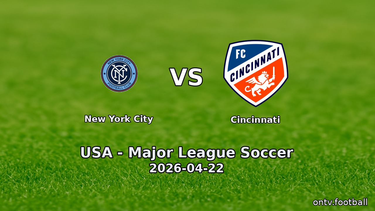 New York City vs Cincinnati