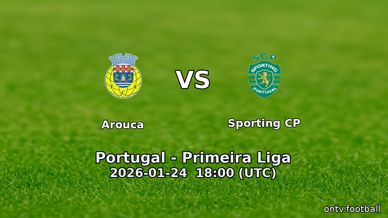 Arouca vs Sporting CP