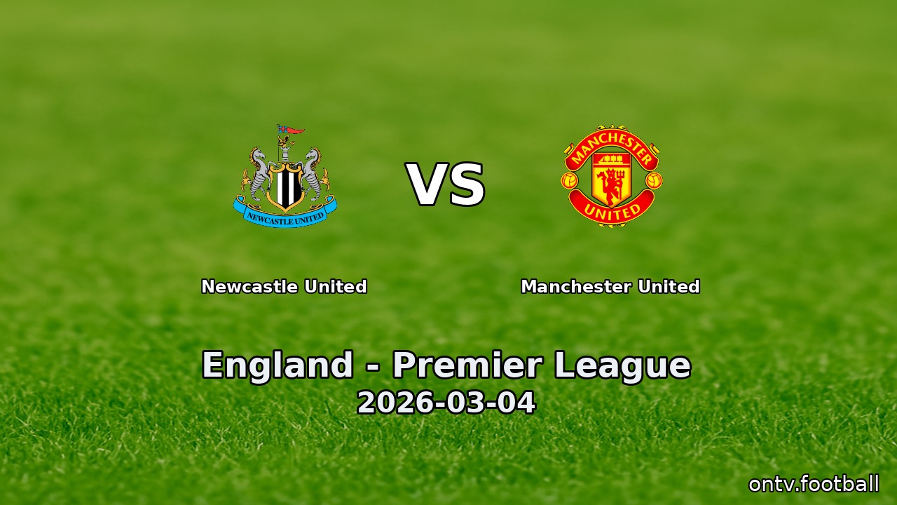 Newcastle United vs Manchester United