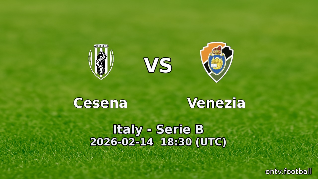 Cesena vs Venezia