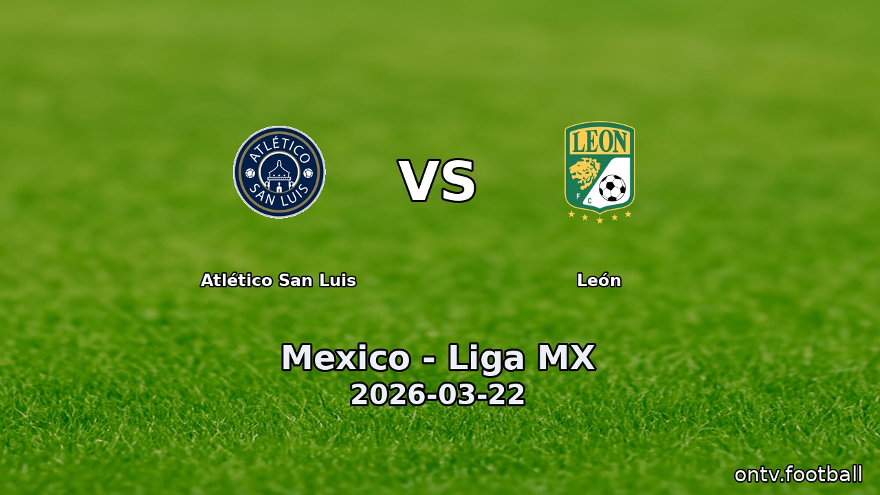 Atlético San Luis vs León