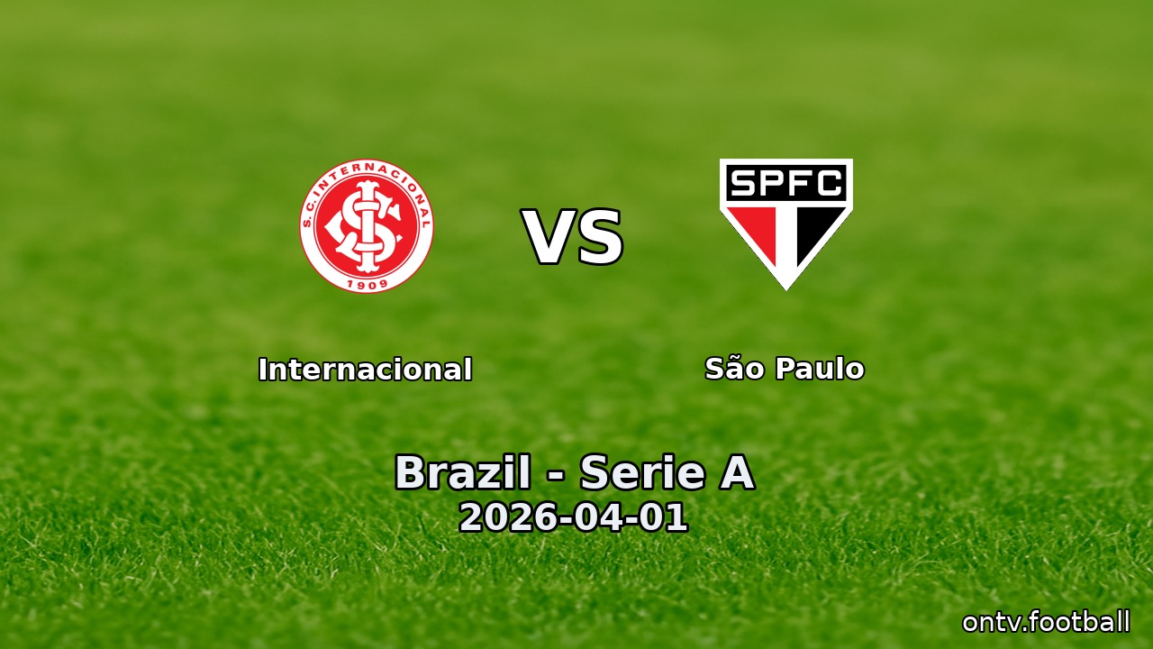 Internacional vs São Paulo