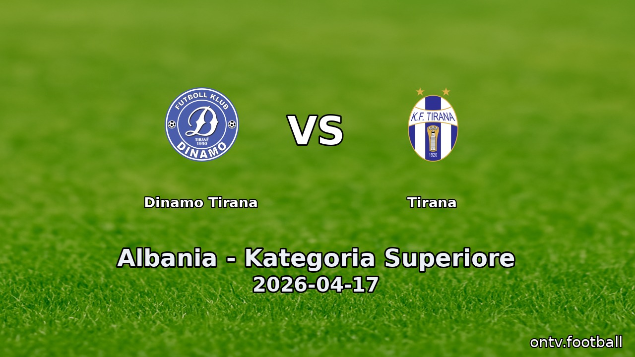 Dinamo Tirana vs Tirana