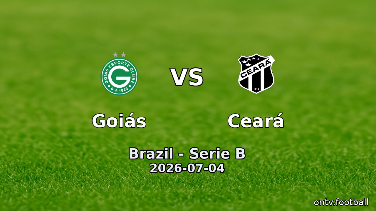 Goiás vs Ceará