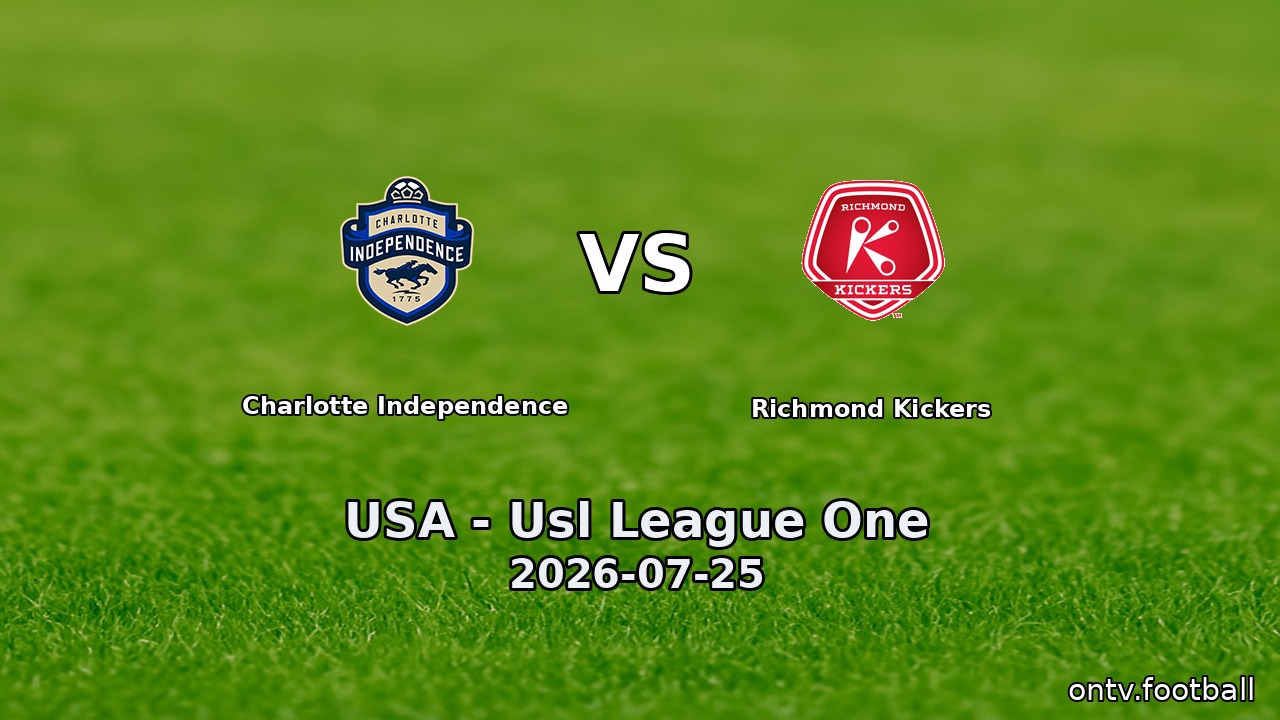 Charlotte Independence vs Richmond Kickers