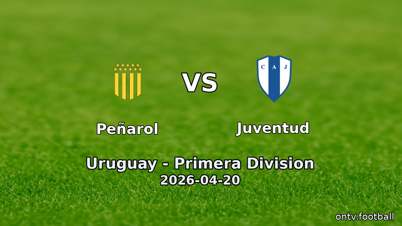 Peñarol vs Juventud