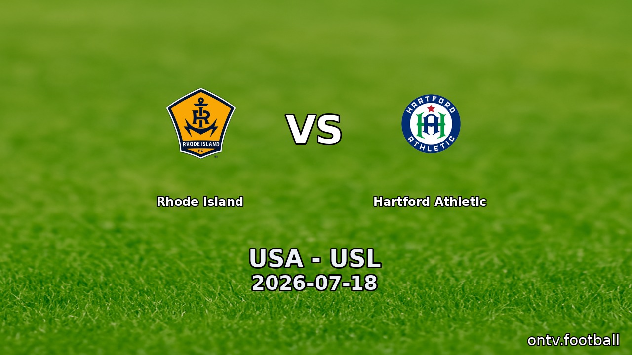 Rhode Island vs Hartford Athletic