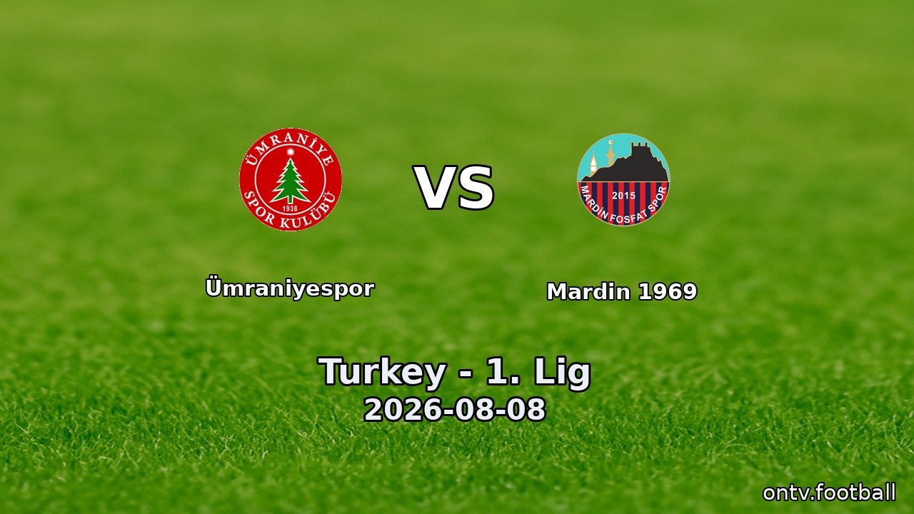 Ümraniyespor vs Mardin 1969