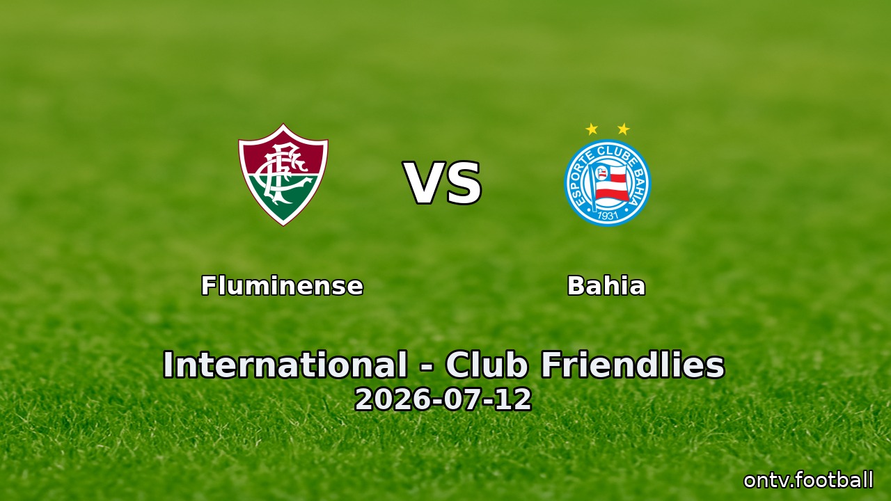 Fluminense vs Bahia