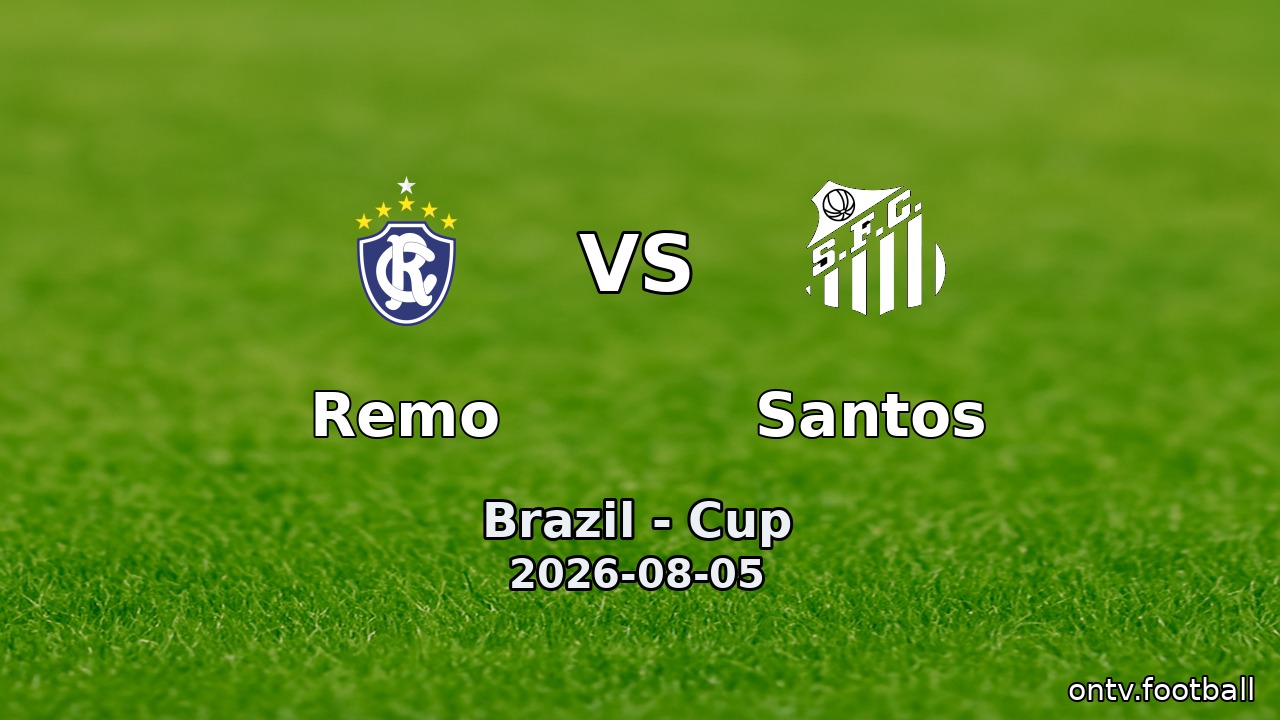 Remo vs Santos