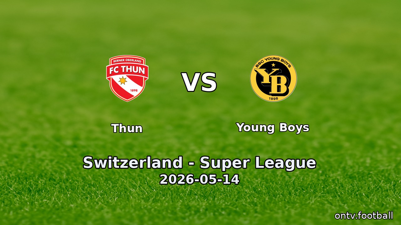 Thun vs Young Boys