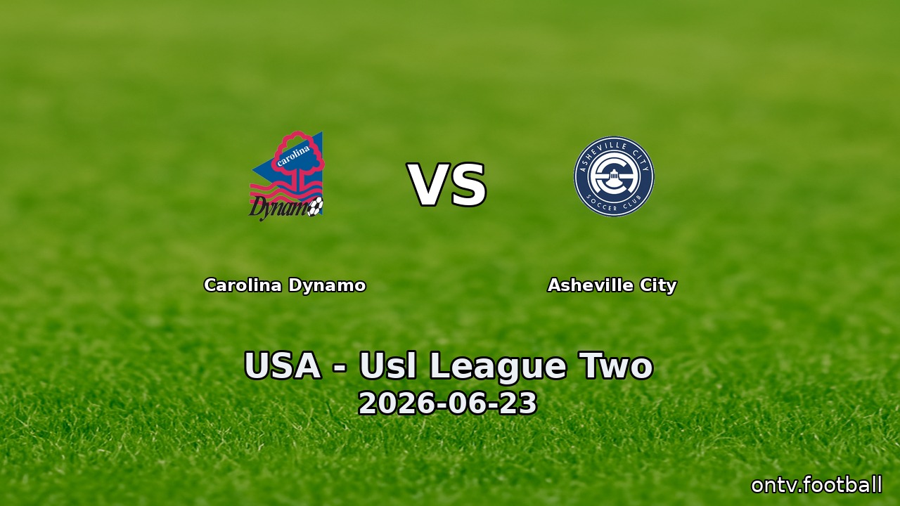 Carolina Dynamo vs Asheville City