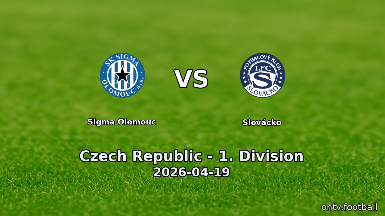 Sigma Olomouc vs Slovácko