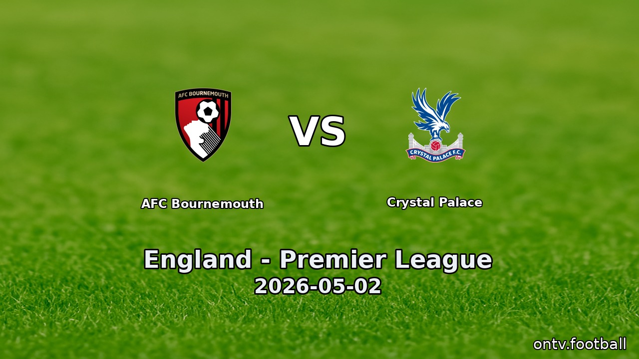 AFC Bournemouth vs Crystal Palace