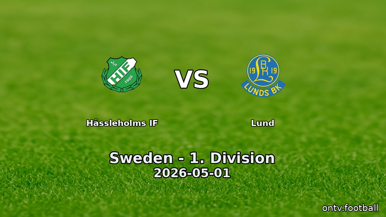 Hässleholms IF vs Lund