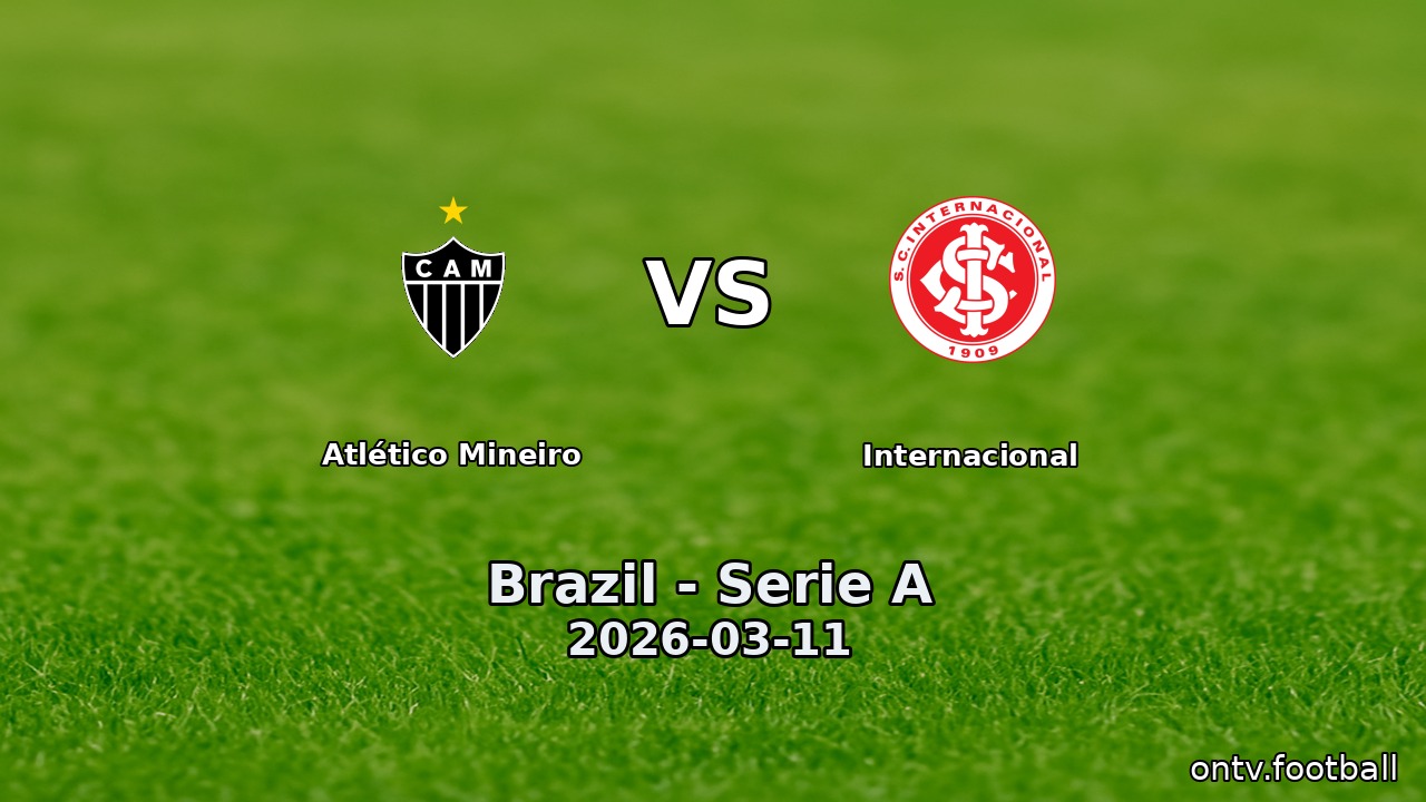 Atlético Mineiro vs Internacional