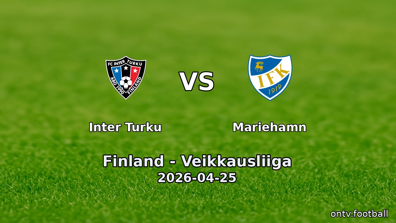 Inter Turku vs Mariehamn
