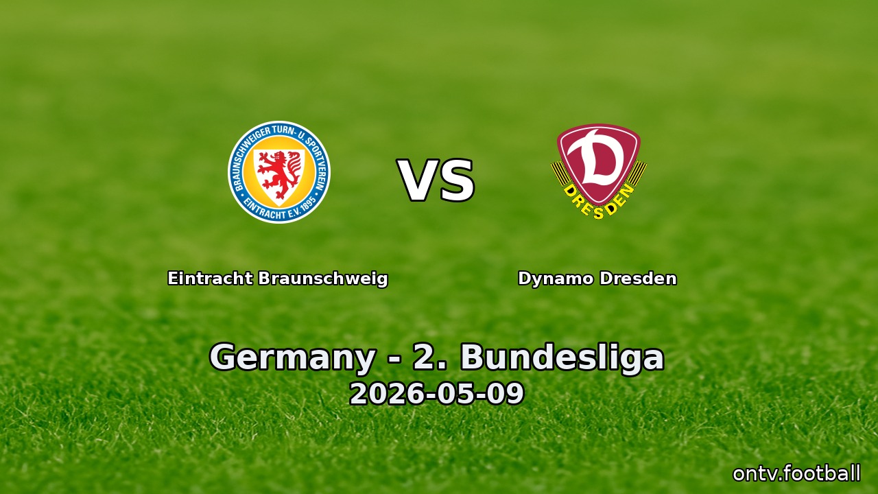 Eintracht Braunschweig vs Dynamo Dresden