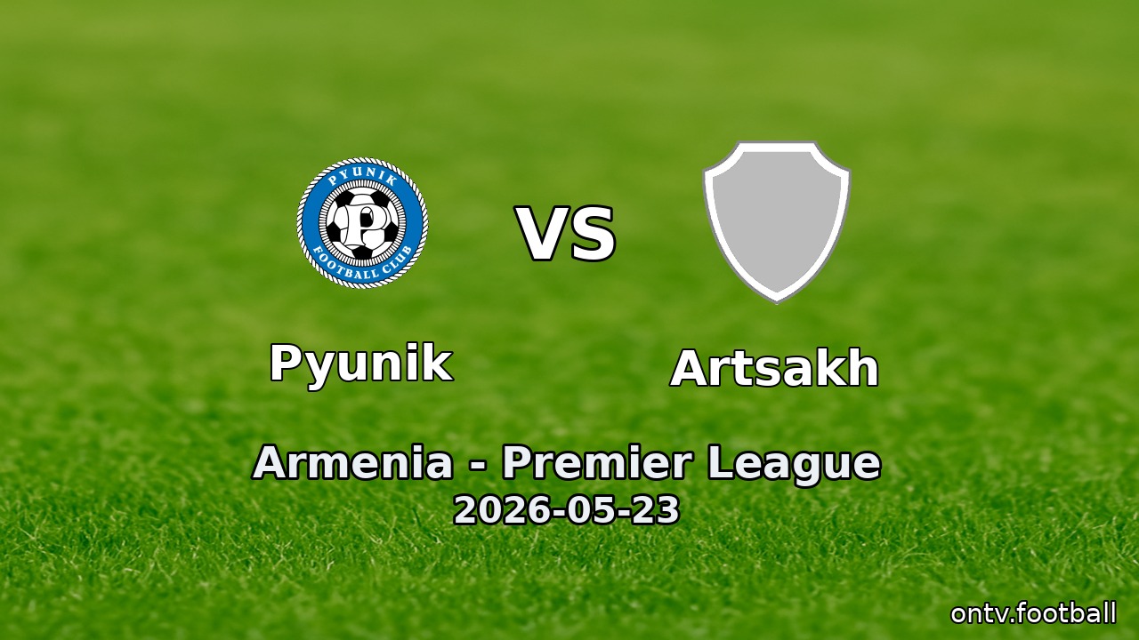 Pyunik vs Artsakh
