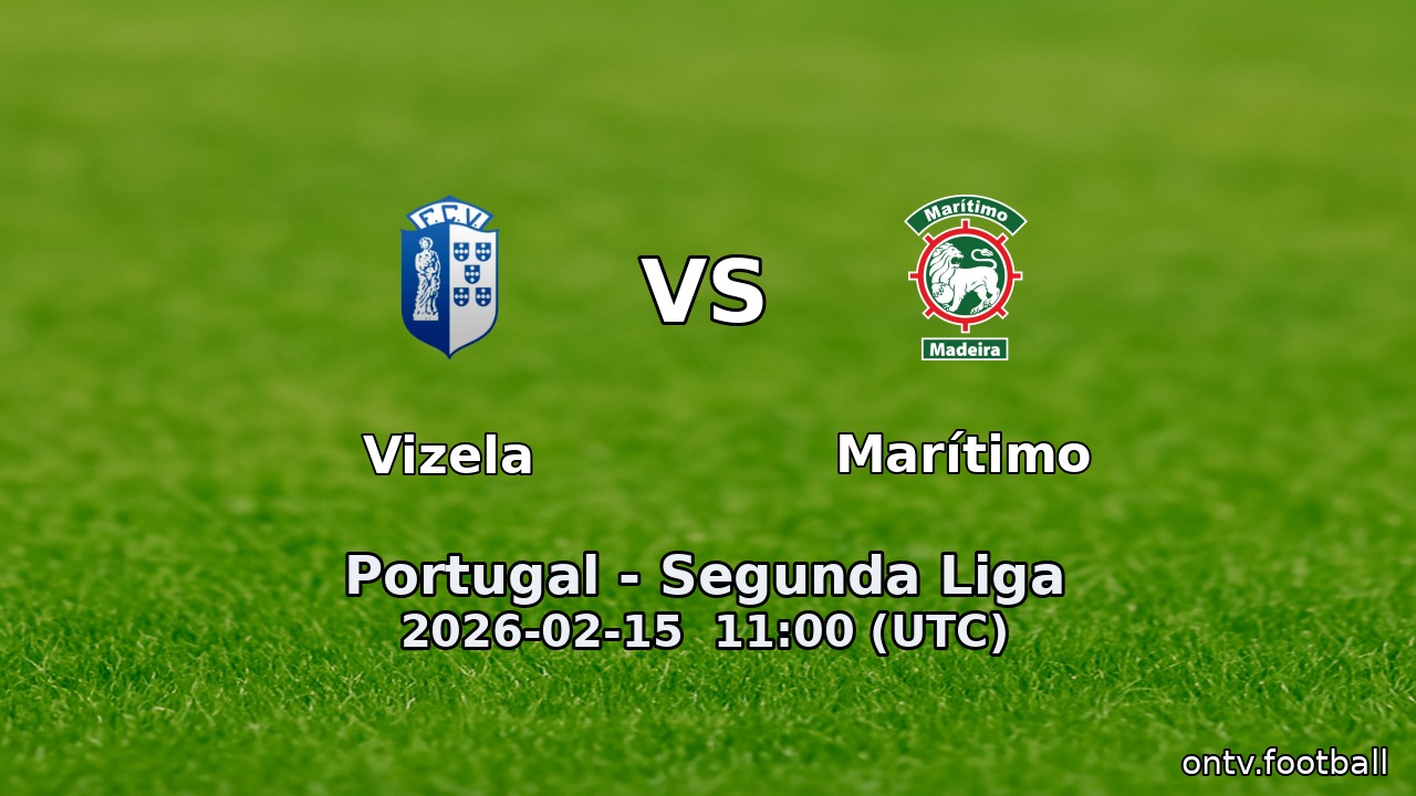 Vizela vs Marítimo