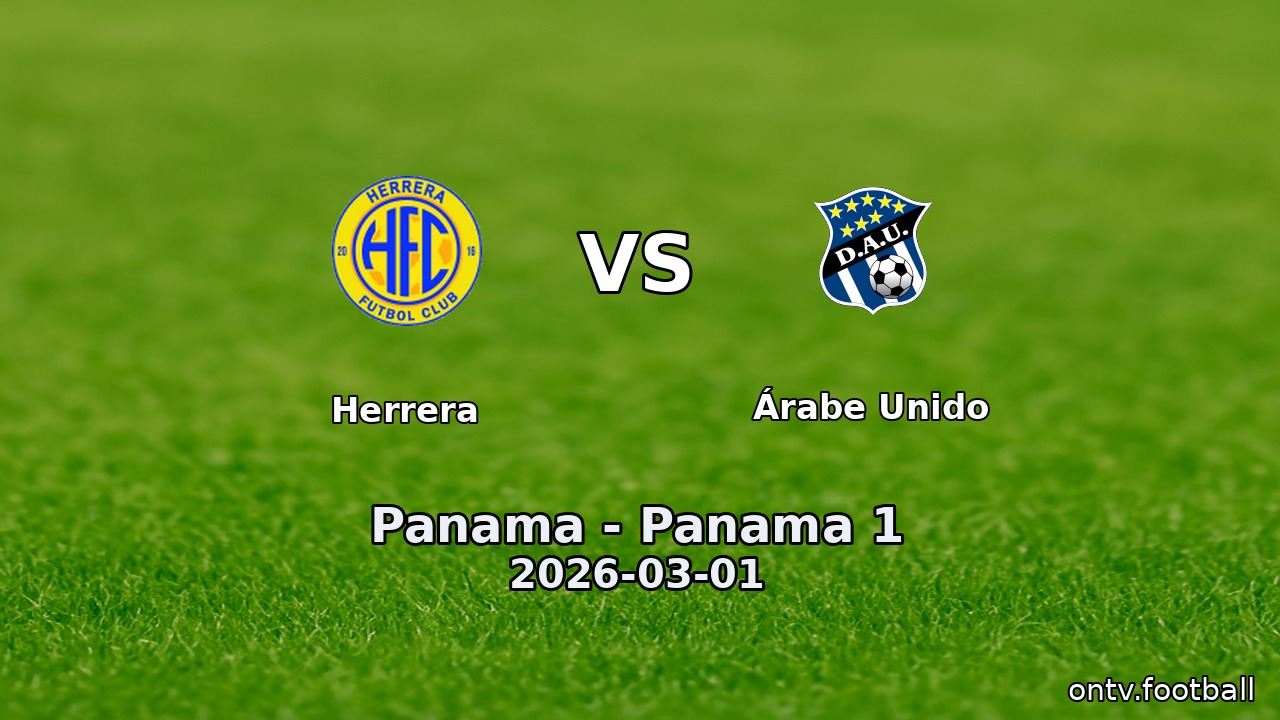 Herrera vs Árabe Unido