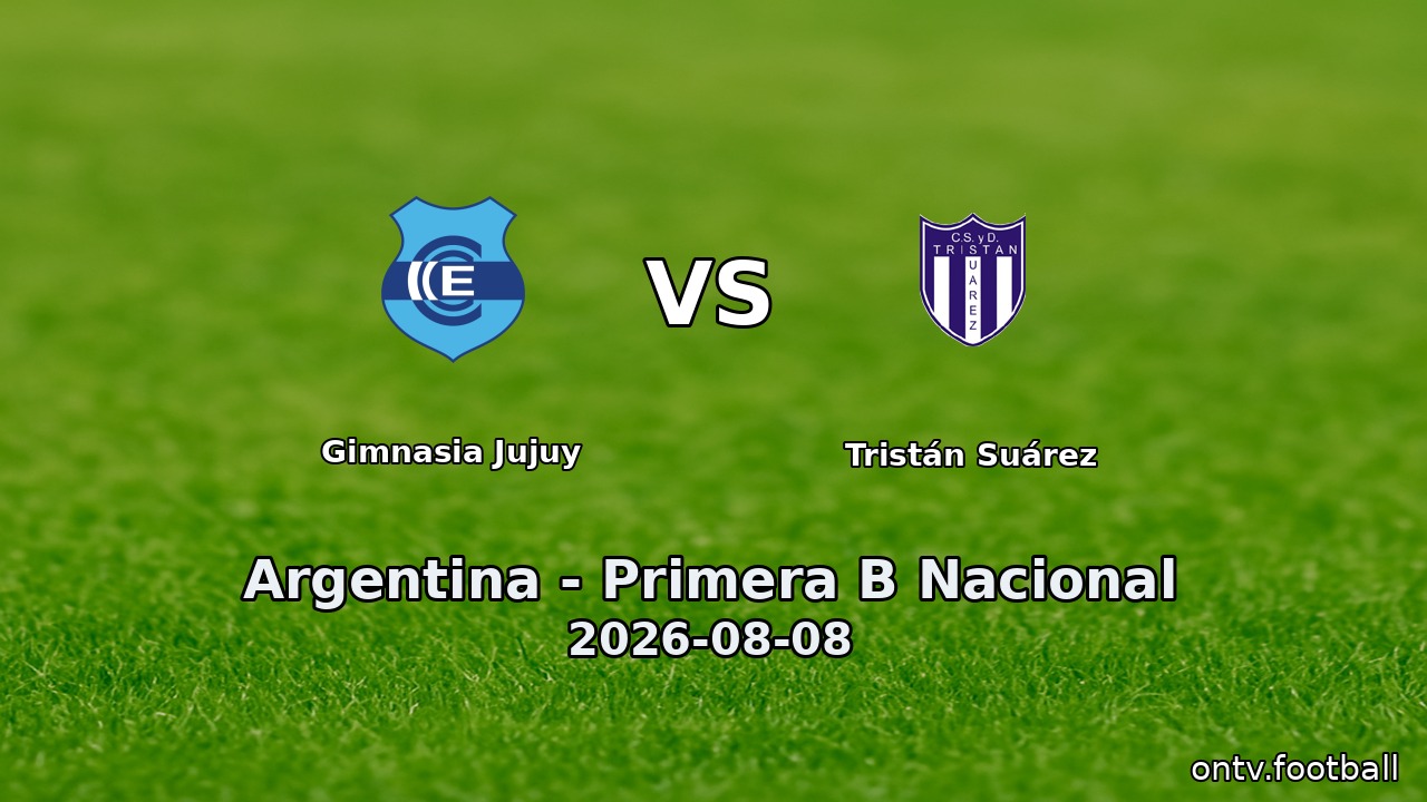 Gimnasia Jujuy vs Tristán Suárez