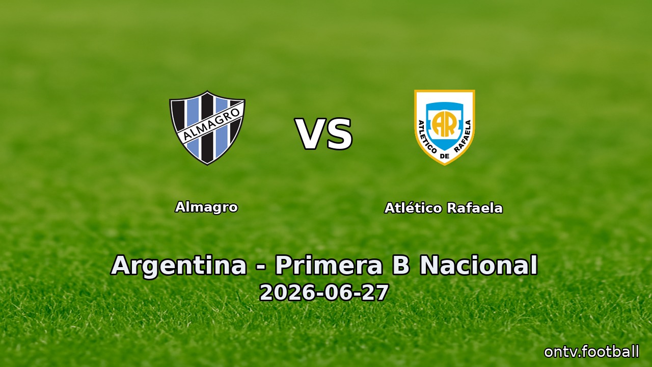 Almagro vs Atlético Rafaela