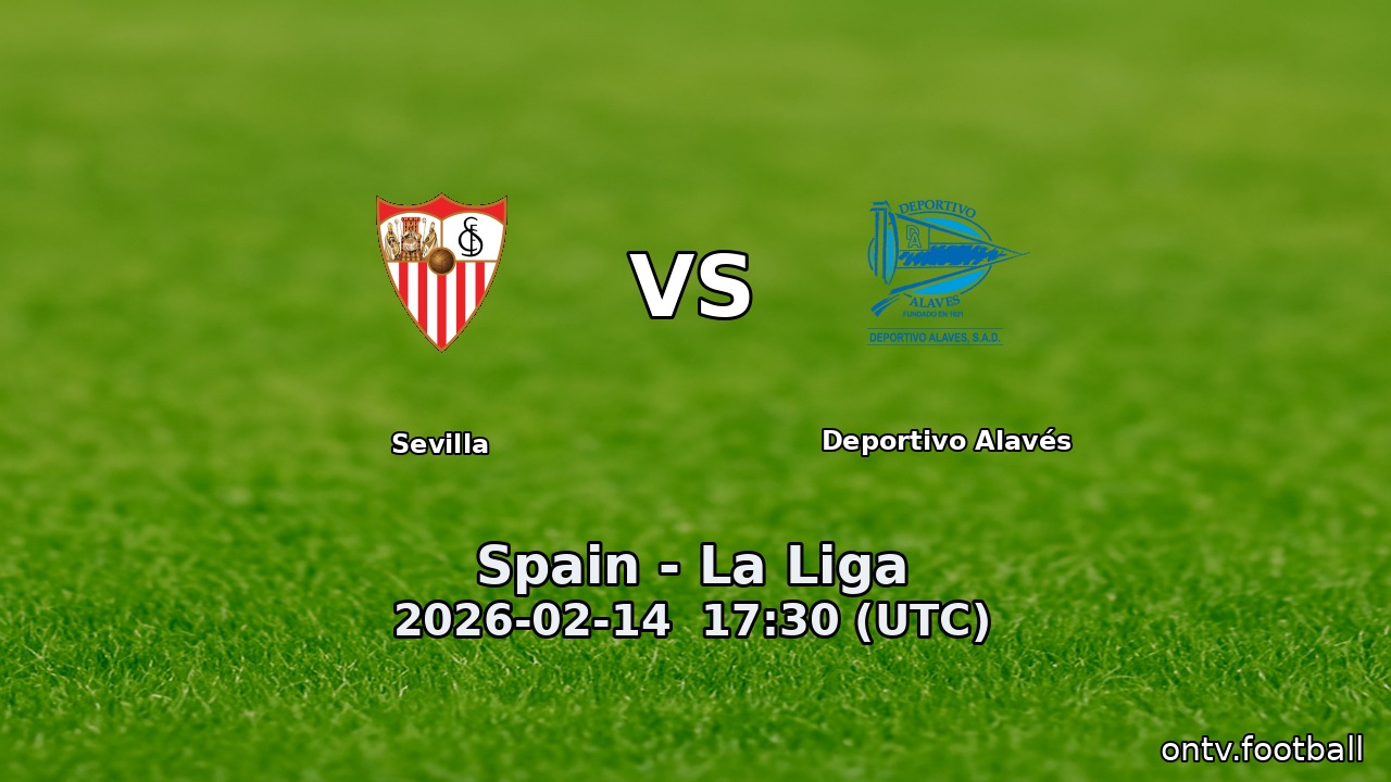 Sevilla vs Deportivo Alavés