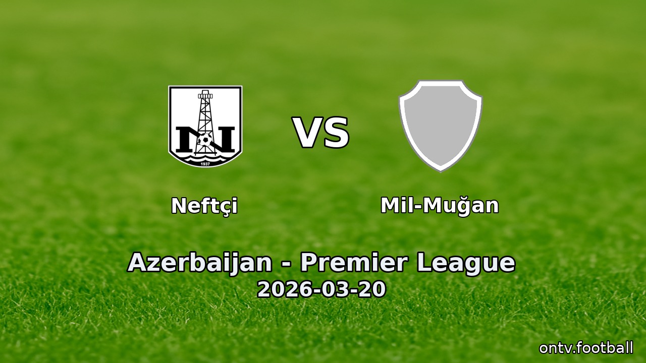 Neftçi vs Mil-Muğan