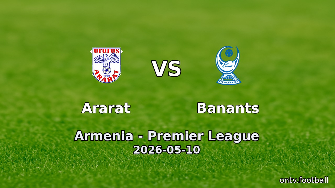 Ararat vs Banants