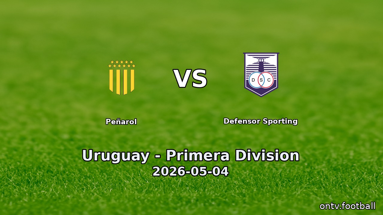 Peñarol vs Defensor Sporting